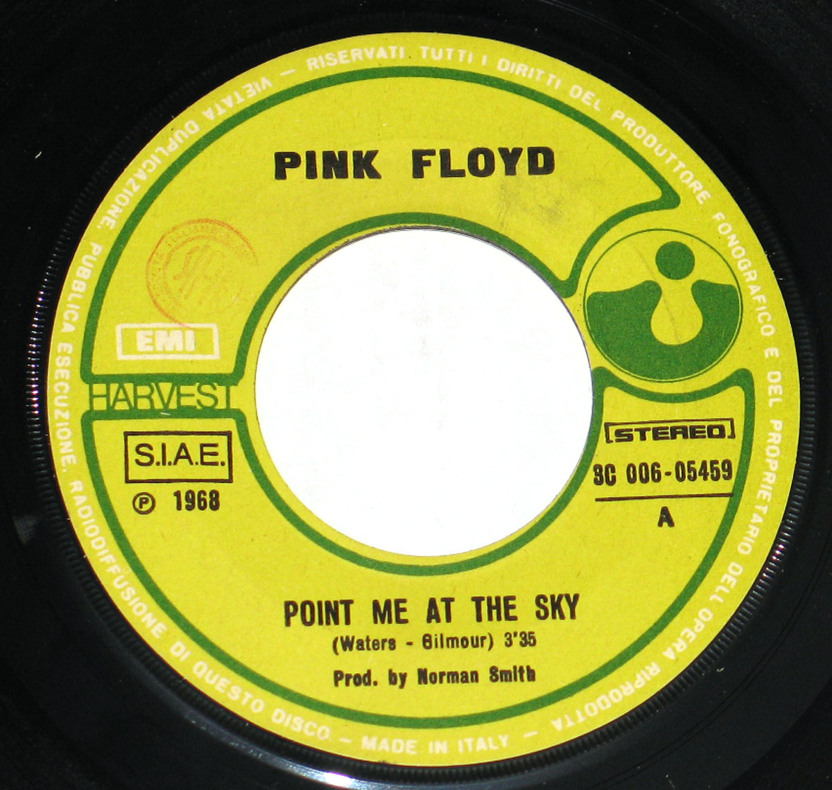 High Resolution Photo #2 PINK FLOYD Point Sky Italy 